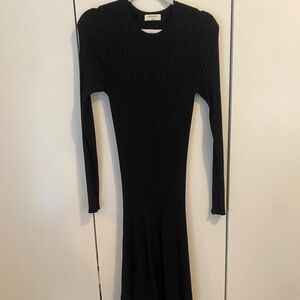 Aritzia Babaton Longsleeve Maxi Dress